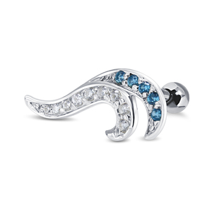 Beautiful Crystal Ear Piercing TIP-2716